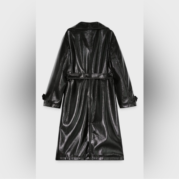 Zara X STEVEN MEISEL BELTED TRENCH - Picture 4 of 8